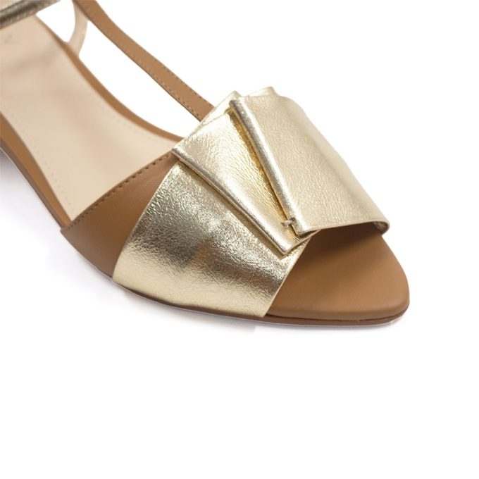 Sandalias Litia Champaña Flux - Imagen 3