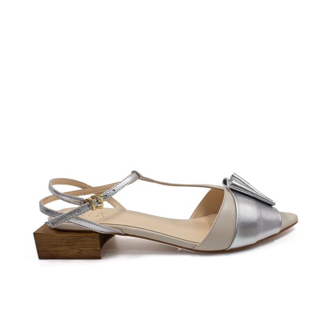 Sandalias Litia Plata Flux