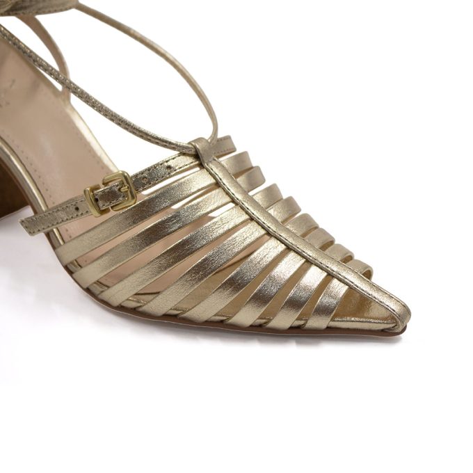 Sandalias Berilia Champaña Flux - Imagen 4