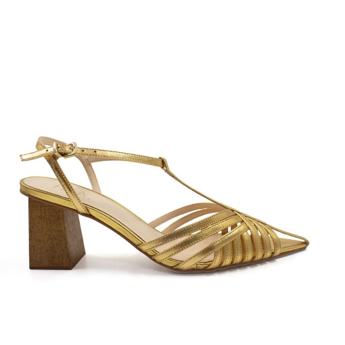 Sandalias Oxigin Oro Flux