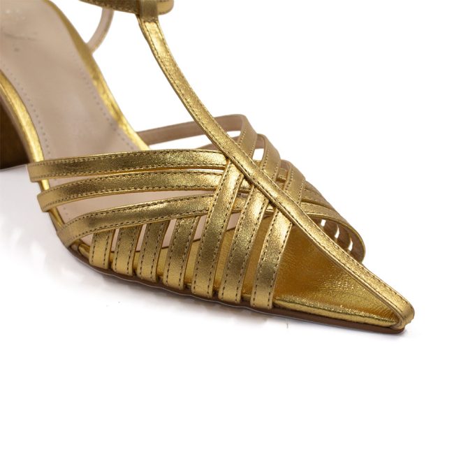 Sandalias Oxigin Oro Flux - Imagen 3