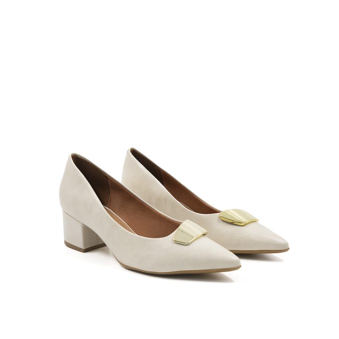 Zapatos Calice Blanco Ego Brasil - Imagen 4