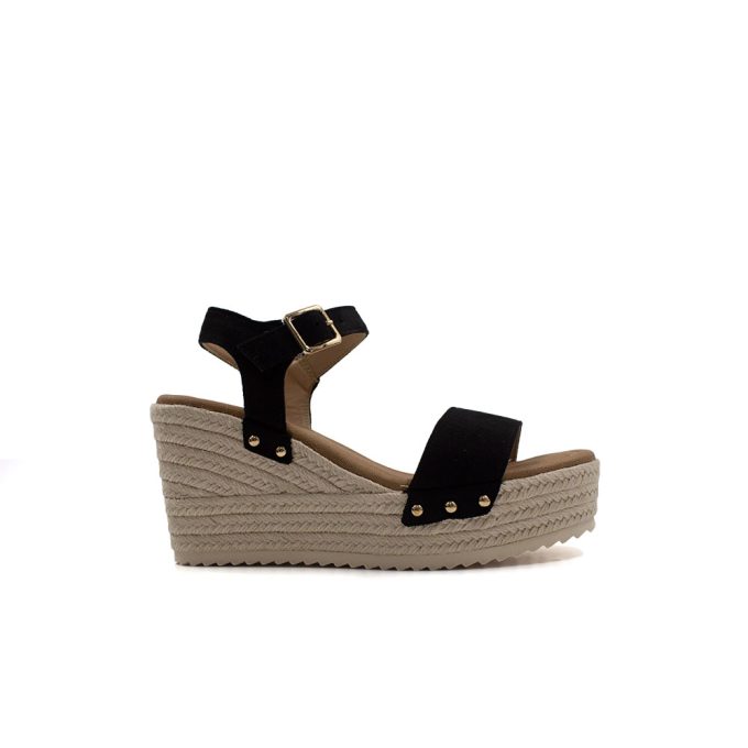 Sandalias Hibo Negro Via Uno Ego