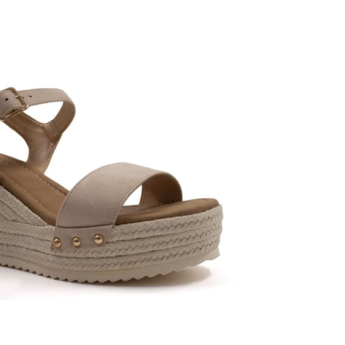 Sandalias Hibo Beige Via Uno Ego - Imagen 3