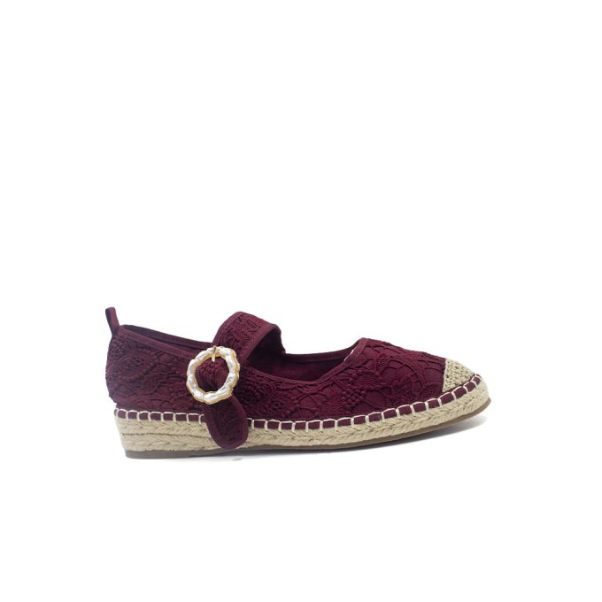 Sandalias Athfar Burgundy Via Ego