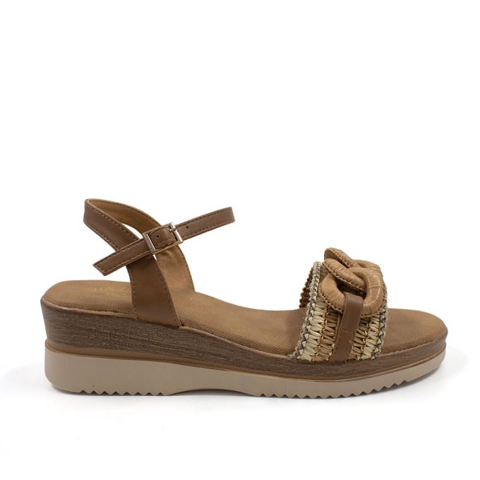 Sandalias Keitumetse Camel Via Uno Ego