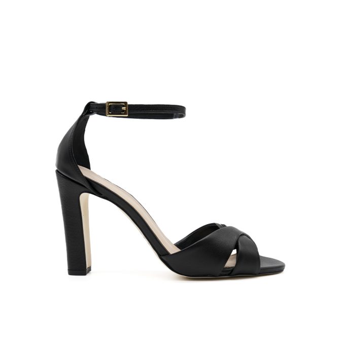 Sandalias Phillys Negro Luz Da Lua