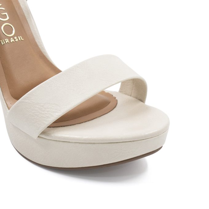Sandalias Nissa Blanco Ego Brasil - Imagen 3