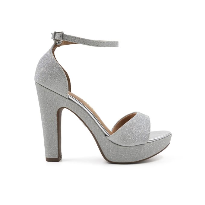 Sandalias Mally Plata Ego Brasil