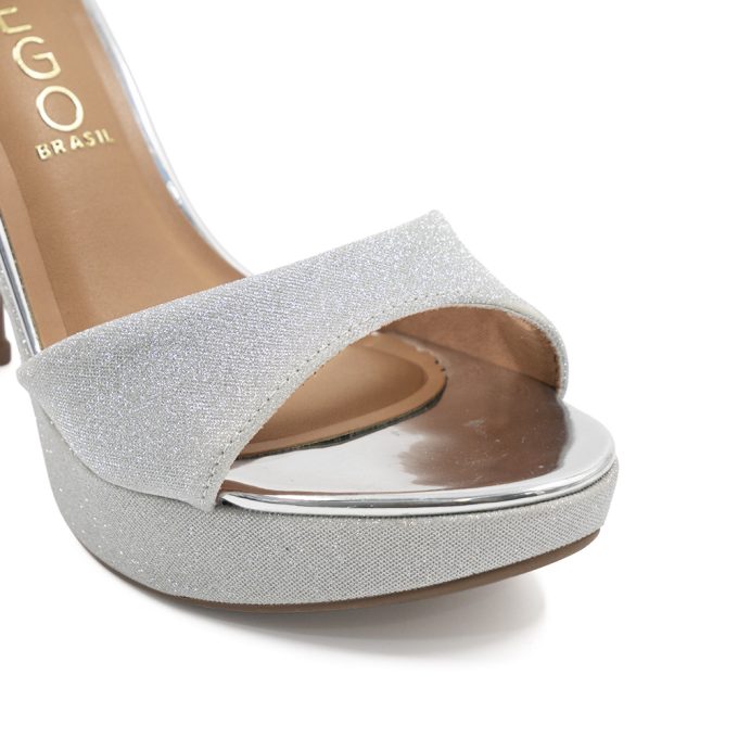 Sandalias Mally Plata Ego Brasil - Imagen 3