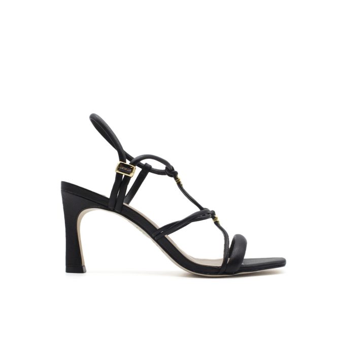 Sandalias Raissa Negro Luz Da Lua