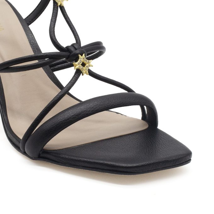 Sandalias Raissa Negro Luz Da Lua - Imagen 3