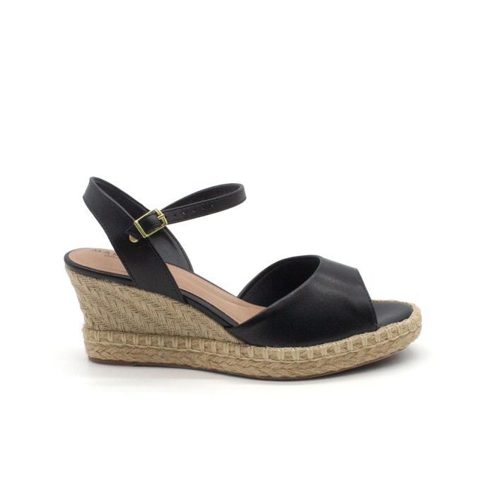 Sandalias Rigatoni Negro Marypaz