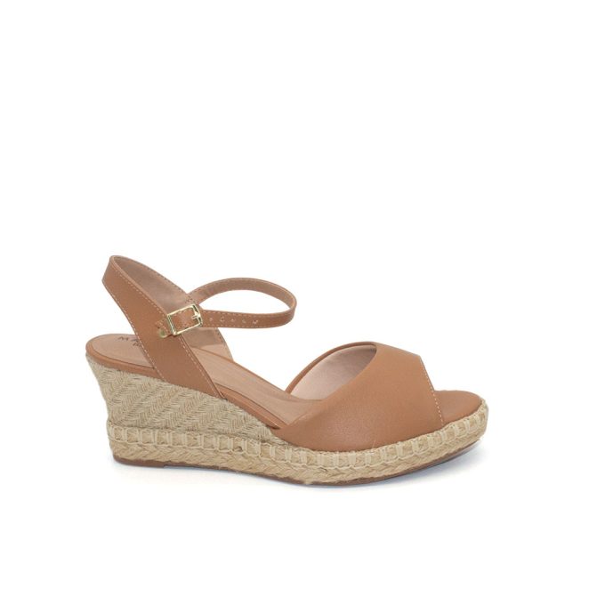 Sandalias Rigatoni Camel Marypaz