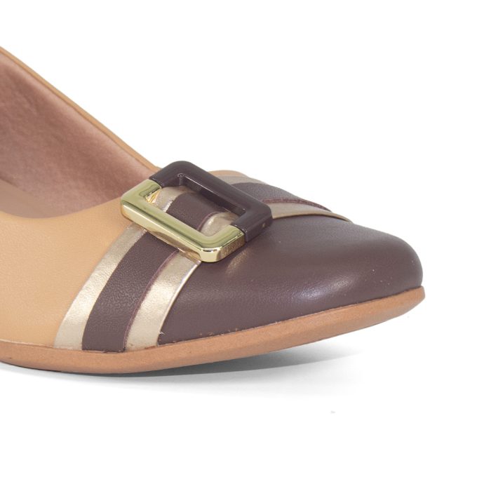 Zapatos Suki Almendra Usaflex - Imagen 3