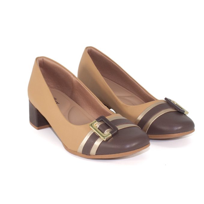 Zapatos Suki Almendra Usaflex - Imagen 4