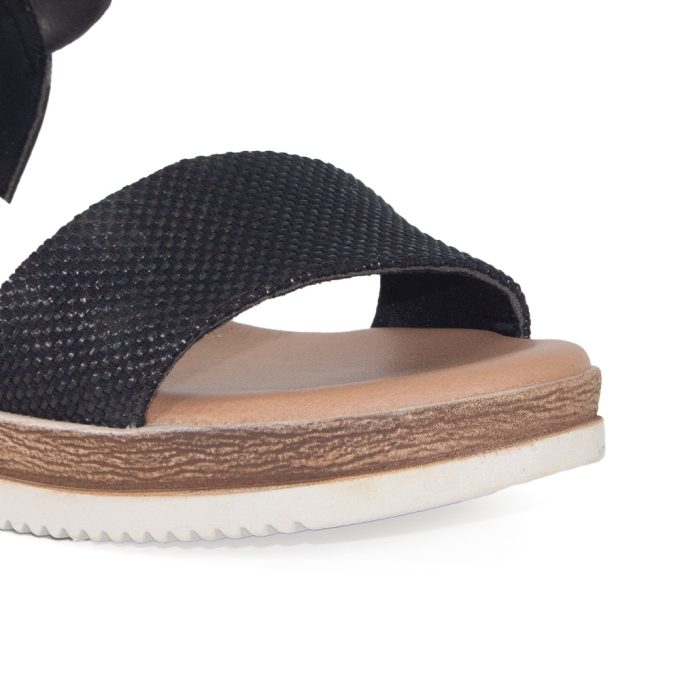Sandalias Umar Negro Usaflex - Imagen 3