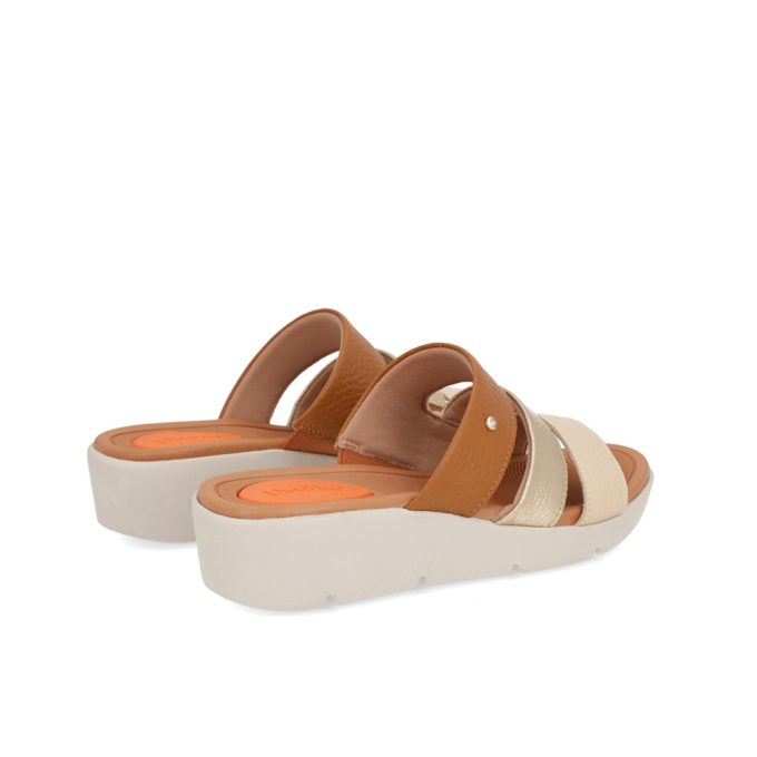 Sandalias Ice Bronce Usaflex - Imagen 4