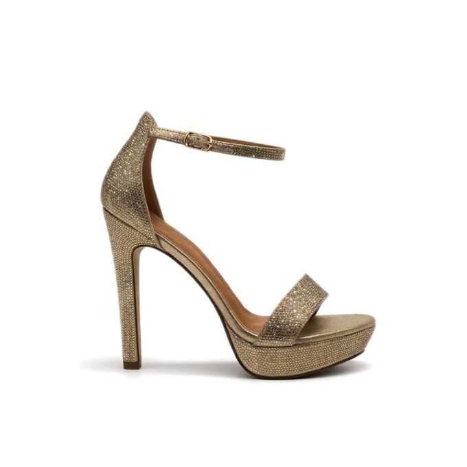 Sandalias Lluna Champaña Nocturna By Ego