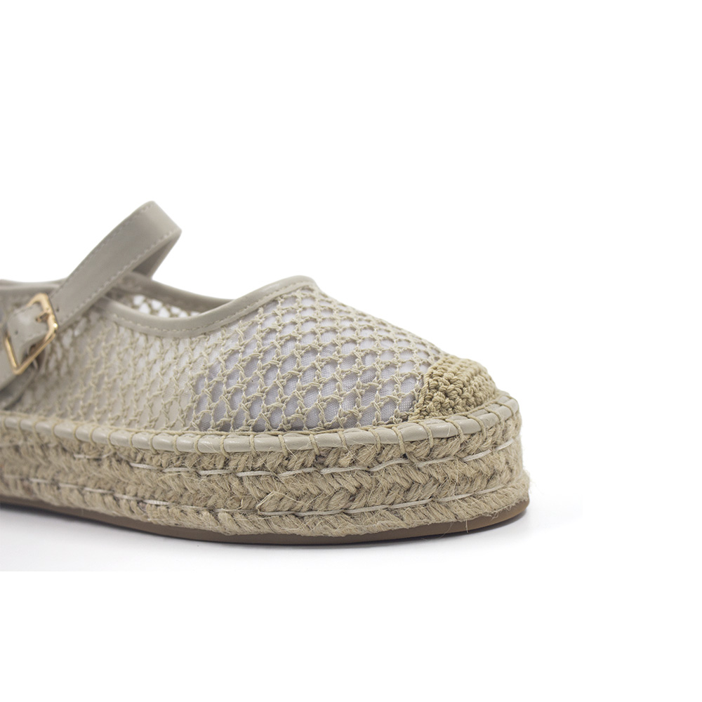 Sandalias Acanthu Beige Via Uno Ego - Imagen 3