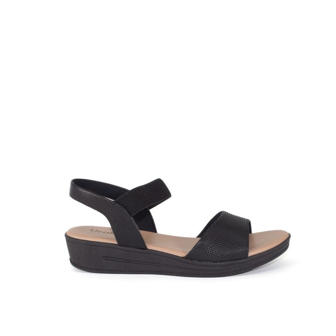 Sandalias Ramira Negro Usaflex