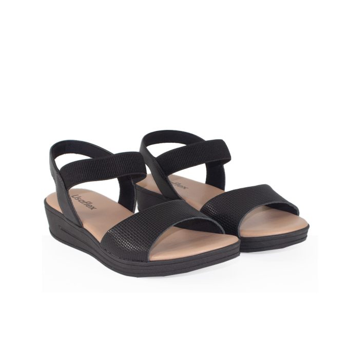 Sandalias Ramira Negro Usaflex - Imagen 4