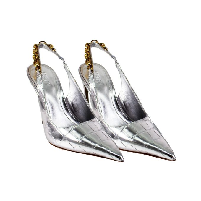 Sandalias Nawal Plata Schutz - Imagen 4