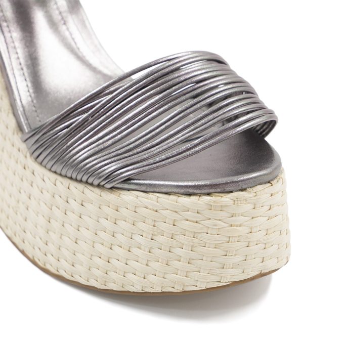 Sandalias Onega Plata Schutz - Imagen 3