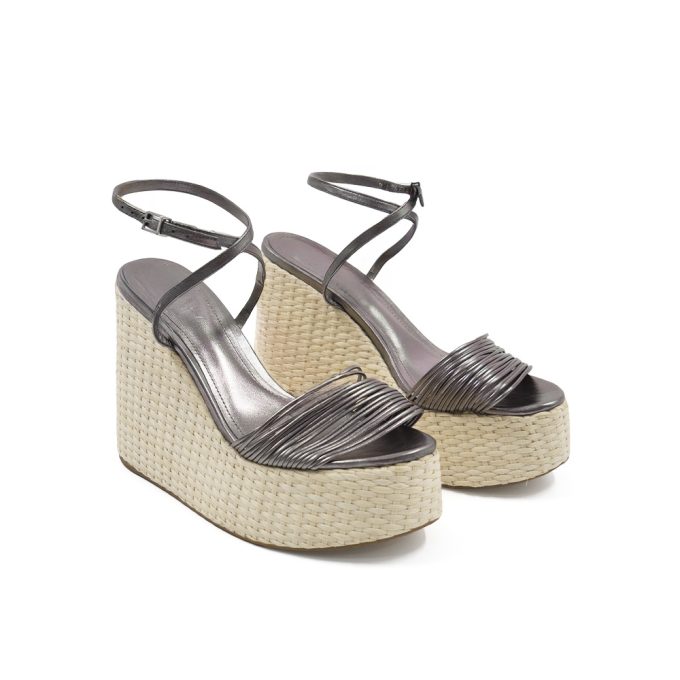 Sandalias Onega Plata Schutz - Imagen 4