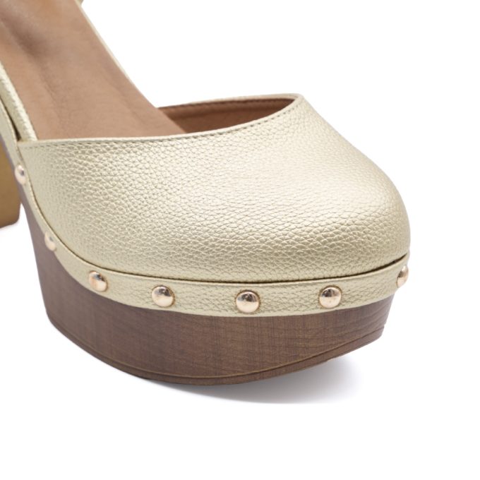 Sandalias Lena Oro Treve - Imagen 3