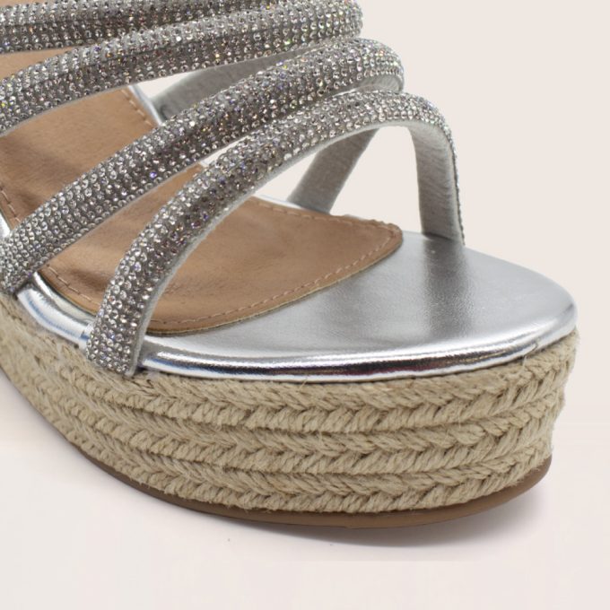 Sandalias Tallisha Plata Treve - Imagen 3