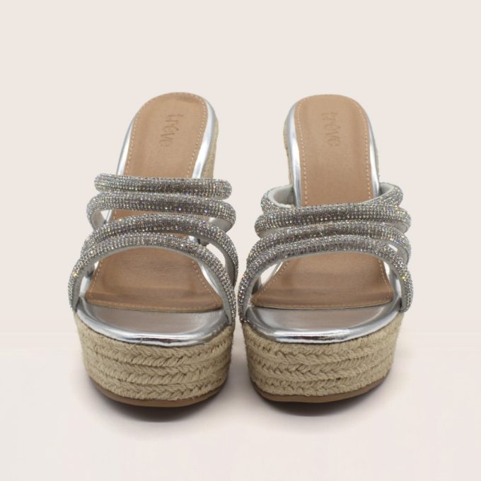 Sandalias Tallisha Plata Treve - Imagen 4