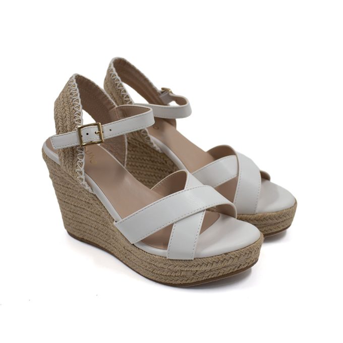 Sandalias Varvara Blanco Via Uno Ego - Imagen 3