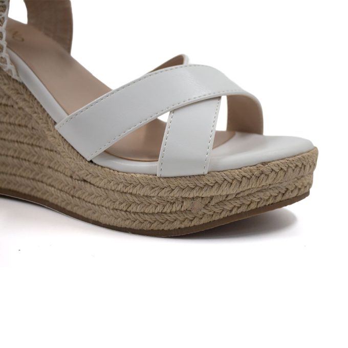 Sandalias Varvara Blanco Via Uno Ego - Imagen 4