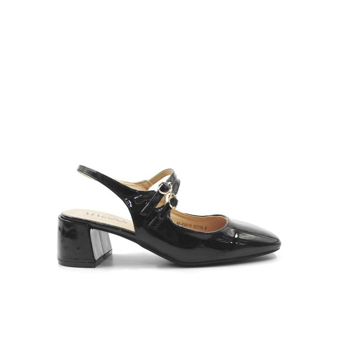 Zapatos Betta Negro Via Uno Ego