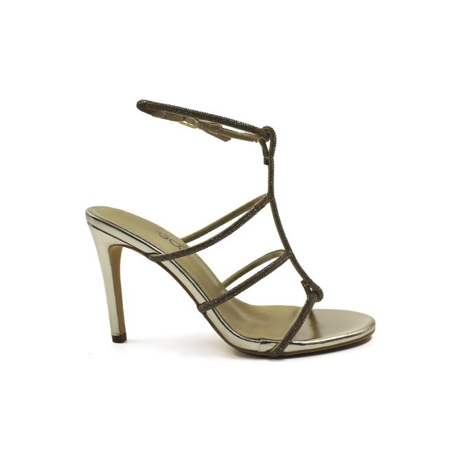 Sandalias Alfa Oro Via Uno Ego