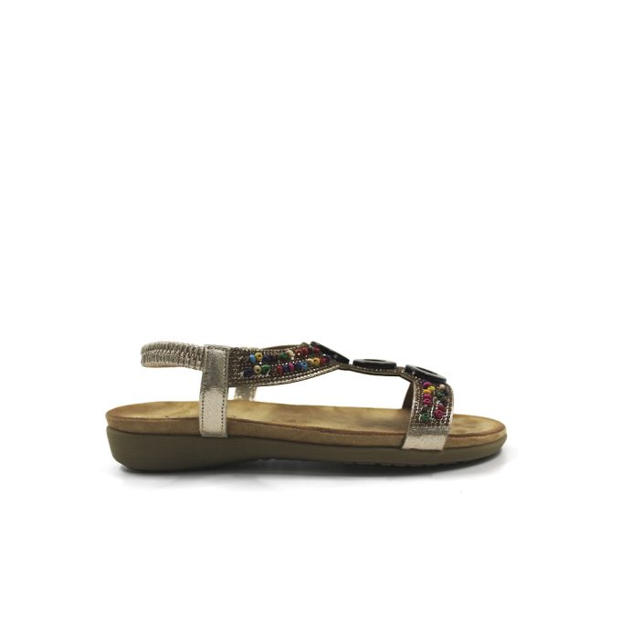 Sandalias Foramen Oro Via Uno Ego